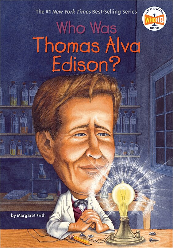 Front cover_Who Was Thomas Alva Edison?