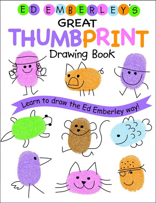 Front cover_Ed Emberley's Great Thumbprint Drawing Book