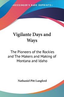 Couverture_Vigilante Days and Ways