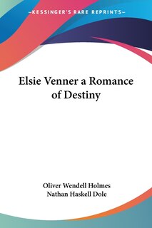 Front cover_Elsie Venner a Romance of Destiny