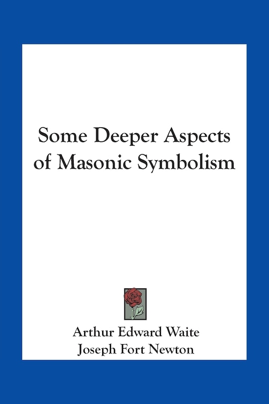Front cover_Some Deeper Aspects of Masonic Symbolism