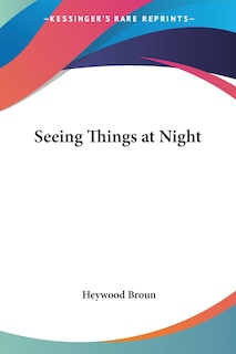Couverture_Seeing Things at Night