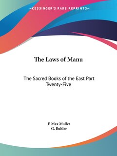 Couverture_The Laws of Manu