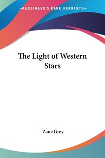 Front cover_The Light of the Western Stars