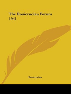 Front cover_The Rosicrucian Forum 1941
