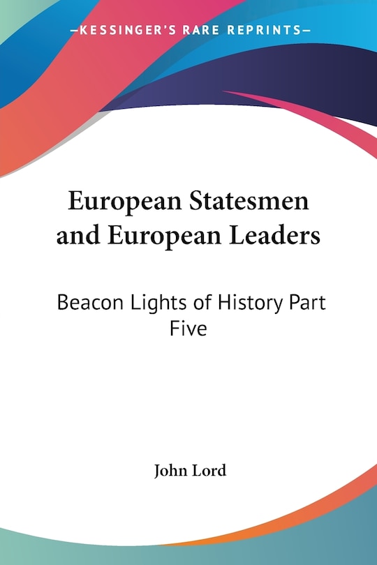 Front cover_European Statesmen and European Leaders