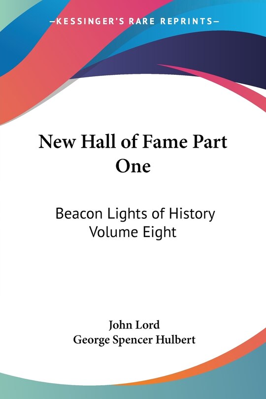 Front cover_New Hall of Fame Part One