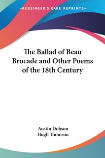 Front cover_The Ballad of Beau Brocade and Other Poems of the 18th Century