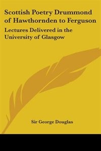 Front cover_Scottish Poetry Drummond of Hawthornden to Ferguson