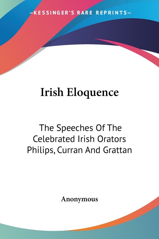 Front cover_Irish Eloquence