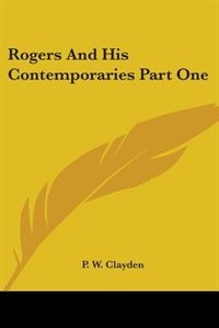 Front cover_Rogers and His Contemporaries Part One