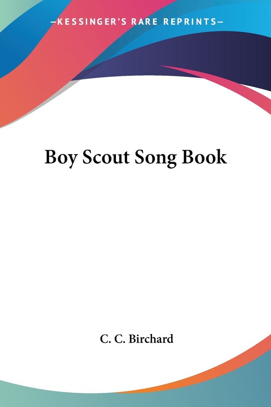 Couverture_Boy Scout Song Book