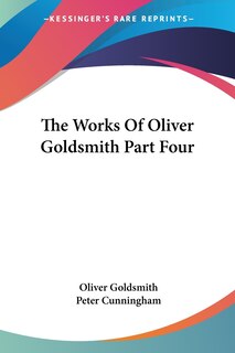 Couverture_The Works of Oliver Goldsmith Part Four