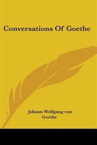 Front cover_Conversations of Goethe