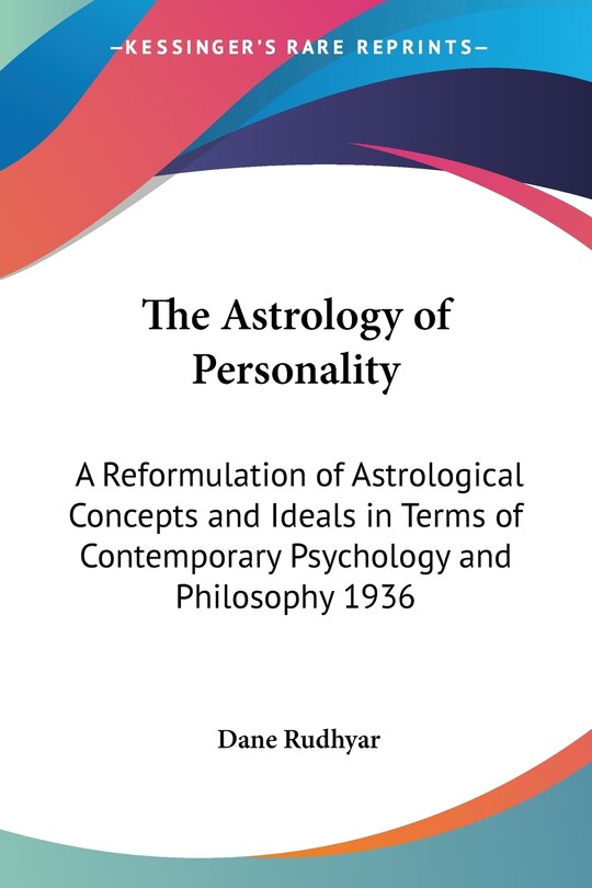 Couverture_The Astrology of Personality