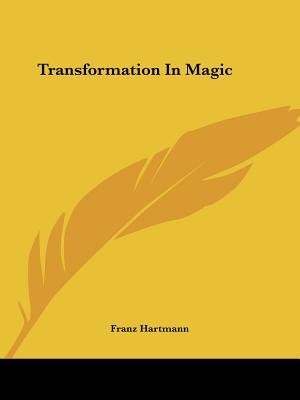 Front cover_Transformation In Magic