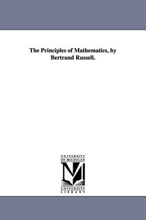 Couverture_The Principles of Mathematics, by Bertrand Russell.