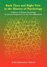 Couverture_Back Then and Right Now in the History of Psychology