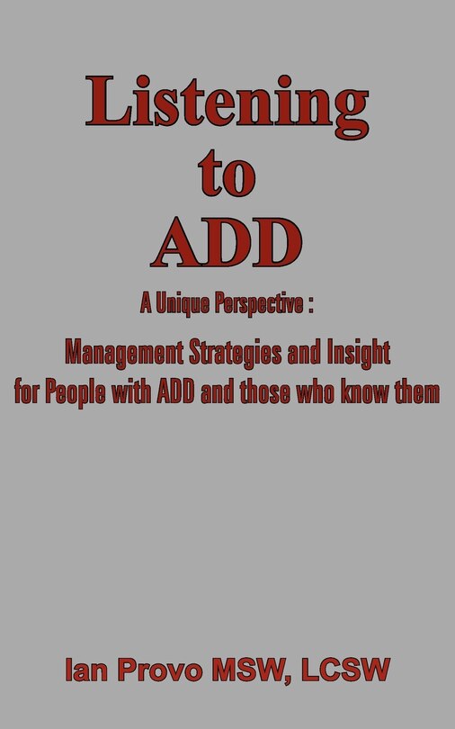 Front cover_Listening to ADD