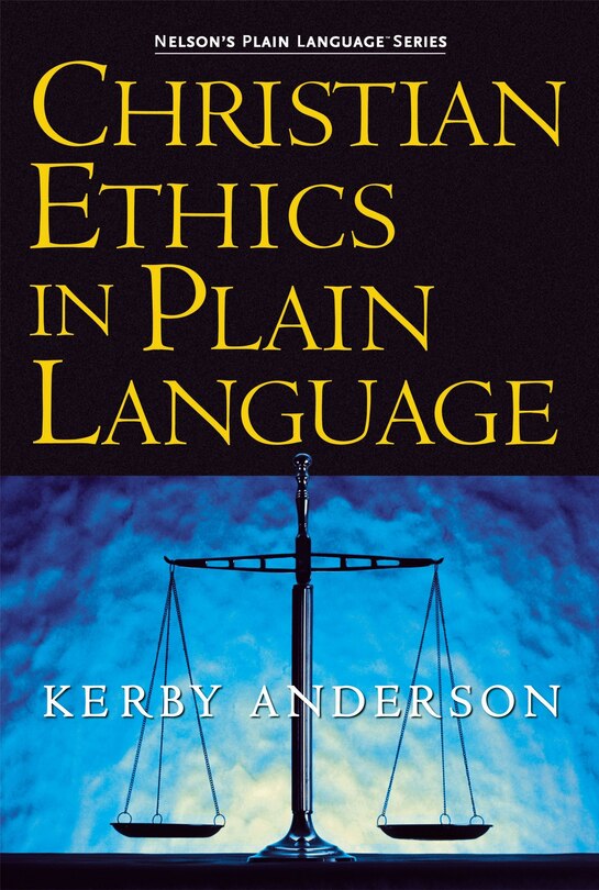 Front cover_Christian Ethics In Plain Language