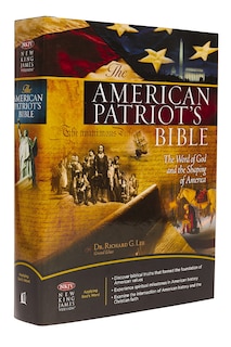 Couverture_The NKJV, American Patriot's Bible, Hardcover: The Word of God and the Shaping of America – Printed in the USA
