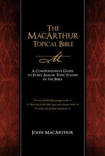 Couverture_The Macarthur Topical Bible