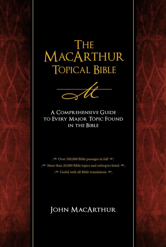 Couverture_The Macarthur Topical Bible
