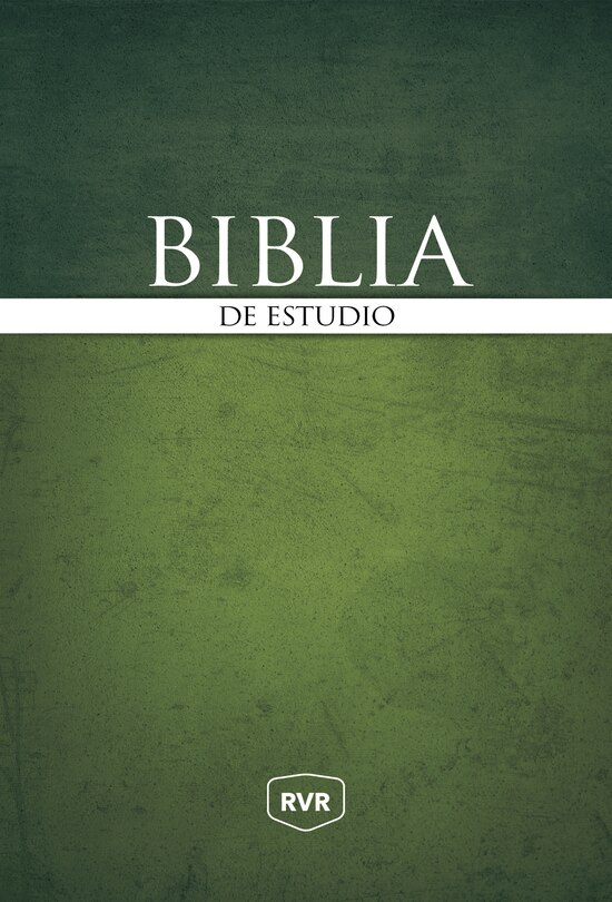 Front cover_RVR, Biblia de Estudio, Tapa Dura, Comfort Print