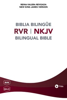 Couverture_NKJV/RVR, Bilingual Bible, Hardcover / NKJV/RVR Biblia Bilingüe, Tapa dura