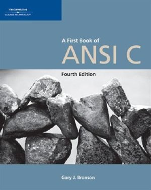 Front cover_A First Book Of Ansi C, Fourth Edition