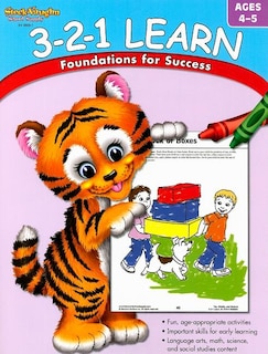 Front cover_3-2-1 Learn Reproducible Ages 4-5