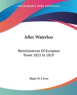 Front cover_After Waterloo