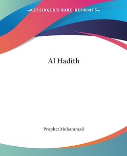 Front cover_Al Hadith