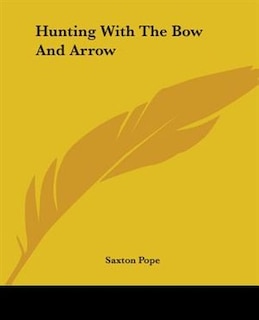 Couverture_Hunting With The Bow And Arrow