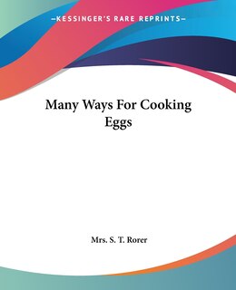 Front cover_Many Ways For Cooking Eggs