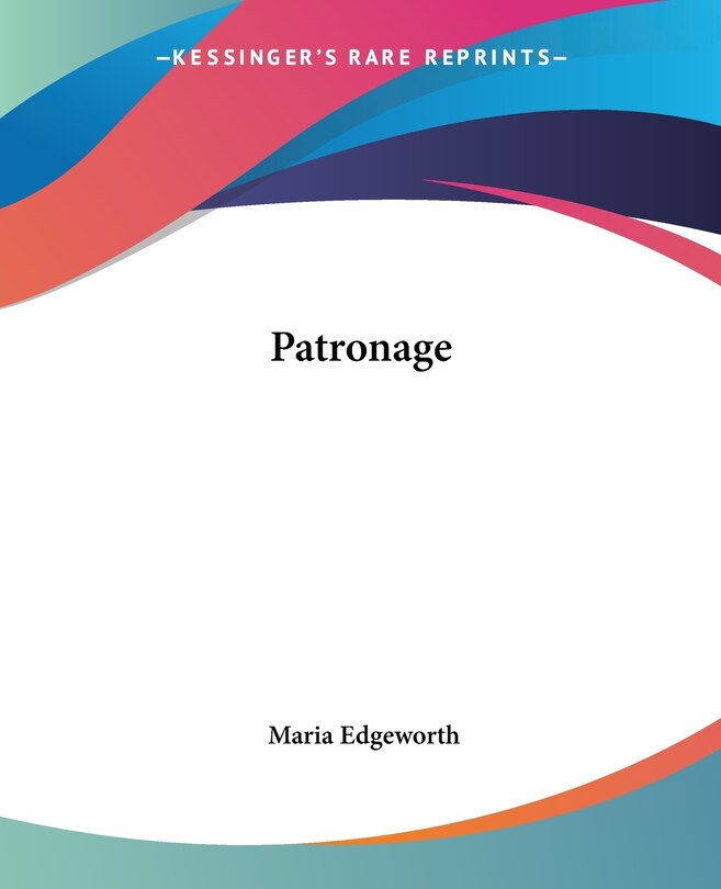 Front cover_Patronage