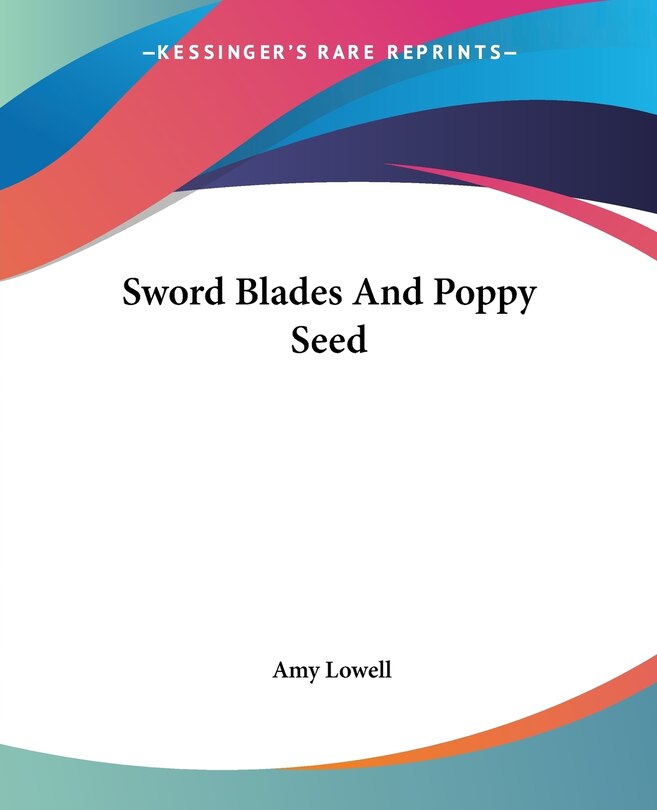 Front cover_Sword Blades And Poppy Seed