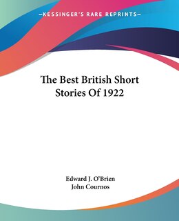 Front cover_The Best British Short Stories Of 1922