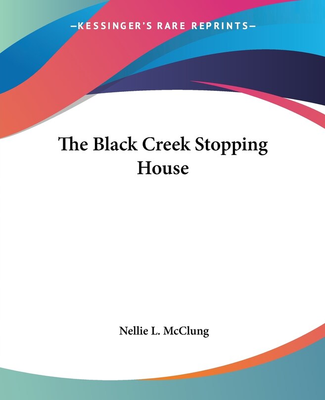 Couverture_The Black Creek Stopping House