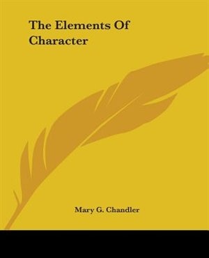 Front cover_The Elements Of Character