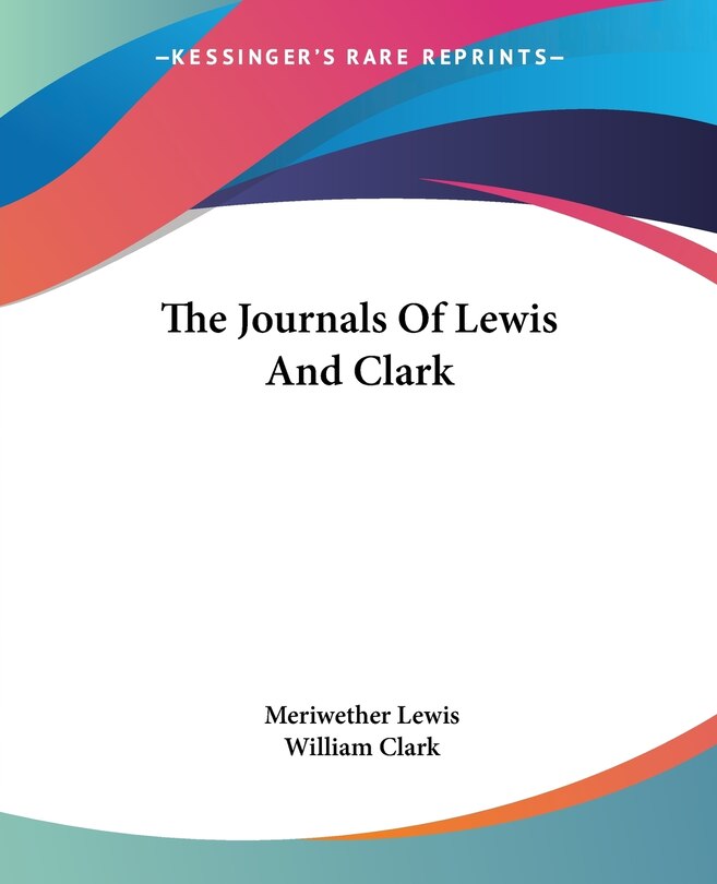 Front cover_The Journals Of Lewis And Clark