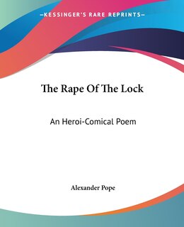 Front cover_The Rape Of The Lock