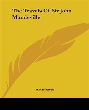 Front cover_The Travels Of Sir John Mandeville
