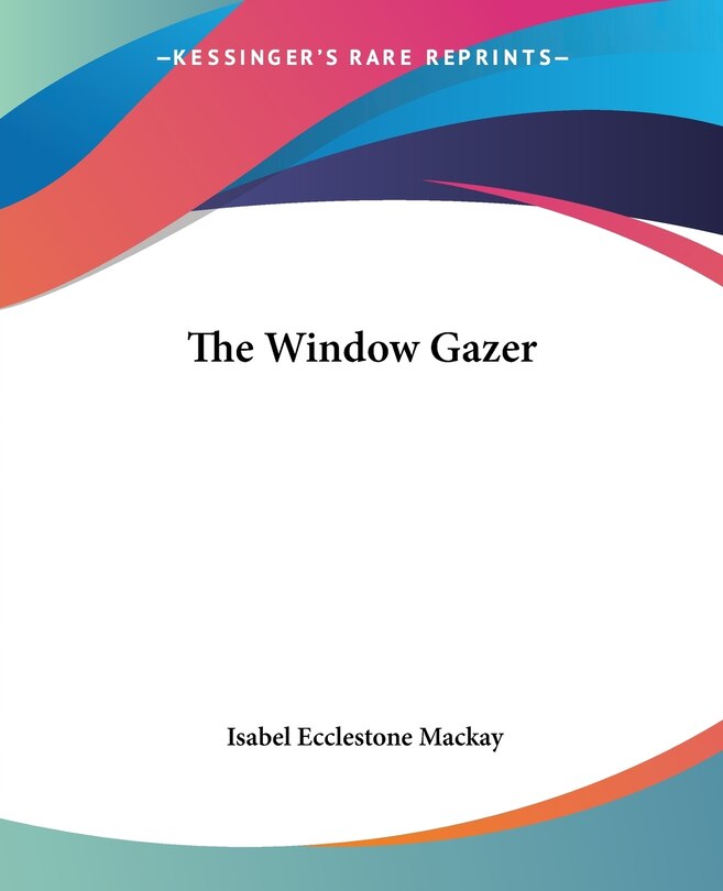 Front cover_The Window Gazer