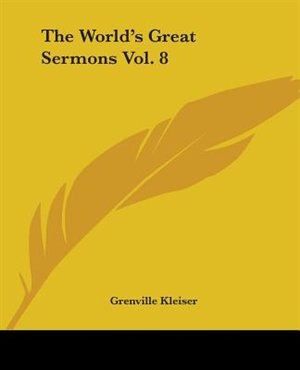 Couverture_The World's Great Sermons Vol. 8