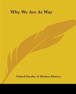Front cover_Why We Are At War