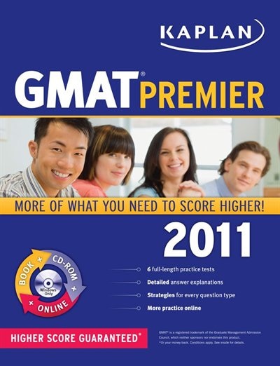 Front cover_Kaplan GMAT 2011 Premier with CD-ROM