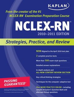 Front cover_Kaplan NCLEX-RN 2010-2011 Edition