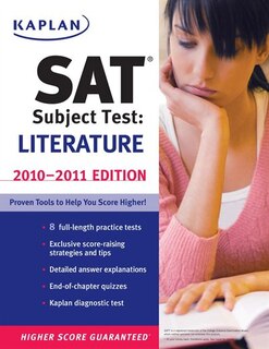 Front cover_Kaplan SAT Subject Test Literature 2010-2011 Edition