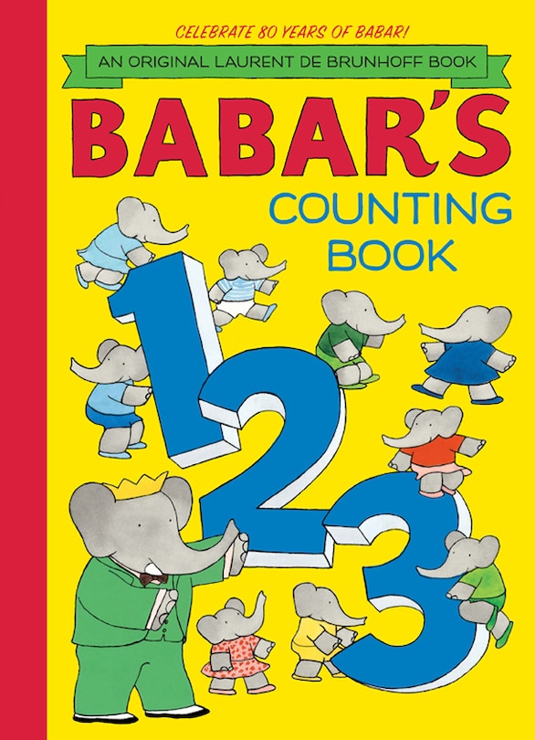 Front cover_Babar's Counting Book